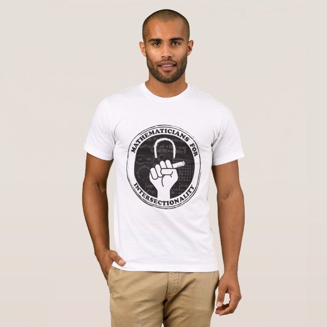Mathematicians för den Intersectionality T-tröja T-shirt (Hel framsida)