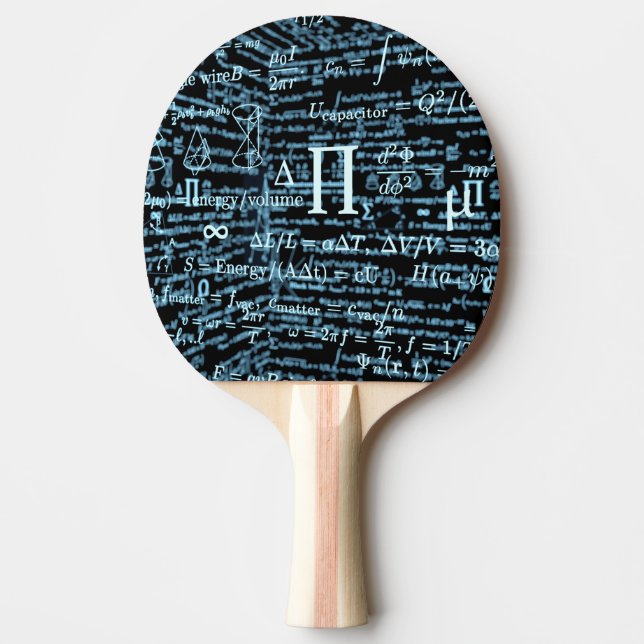 Mathematik Algebra Design Pingisracket (Framsidan)