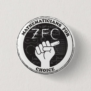 Mathematiker for Choice Button Knapp