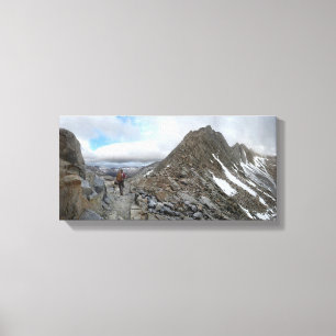 Mather Pass Storm - John Muir Trail - Sierra Canvastryck