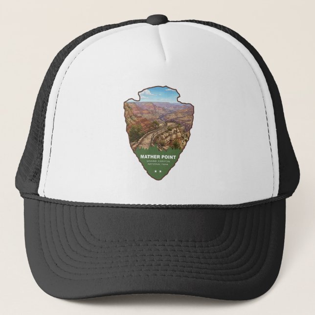 Mather Point Grand Canyon National Park Arrowhead Keps (Framsida)