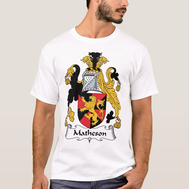 Matheson familjvapensköld t shirt (Framsida)