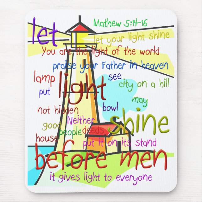 Mathew 5:14 - 16 fyr 1 musmatta (Framsidan)