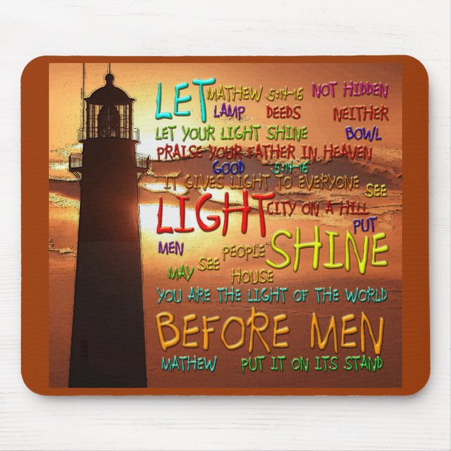 Mathew 5:14 - 16 fyr 2 musmatta (Framsidan)