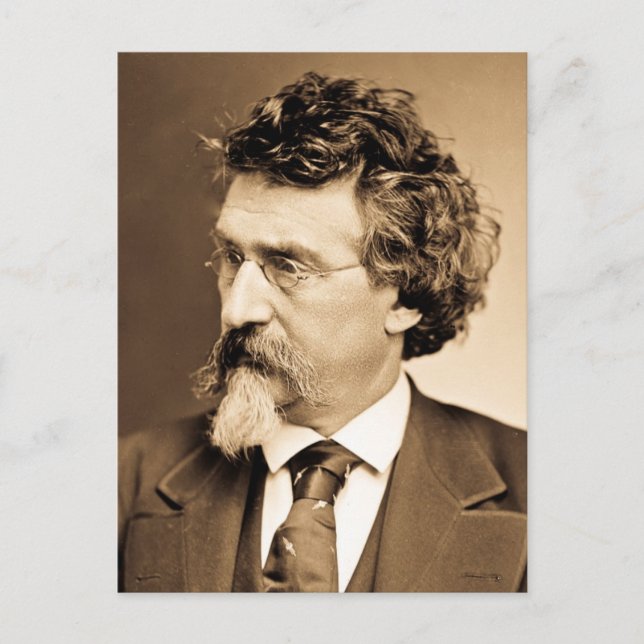 Mathew B. Brady Berömd fotograf från amerikanska i Vykort (Framsida)