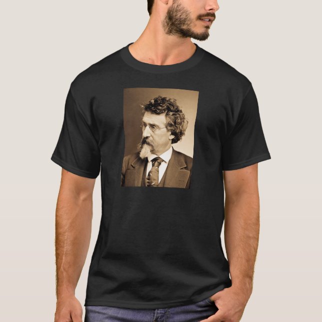 Mathew B. Brady - berömd inbördeskrigfotograf T Shirt (Framsida)