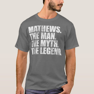 MathewsMathews Family namn Mathews efternamn Mathe T Shirt