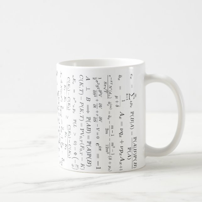 Mathformelmugg Kaffemugg (Höger)