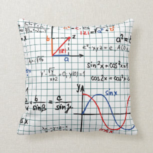 Mathformler numrerar kudde