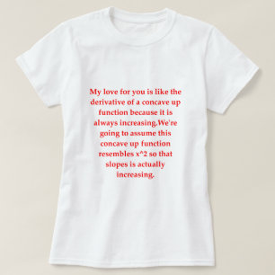 mathgeekkärlek väljer fodrar upp tee