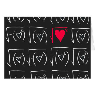 Mathgeekromantik: verklig kärlek för fynd OBS kort
