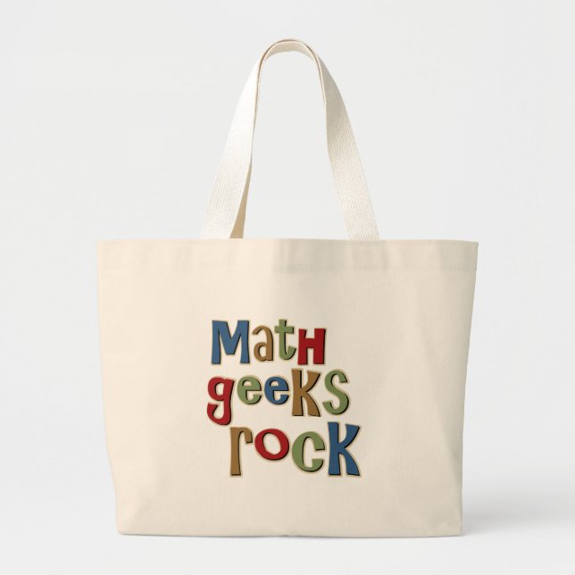 MathGeekssten Jumbo Tygkasse (Framsidan)