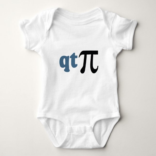 Mathhumor - gullig utslagsplats Pi Tee (Framsida)