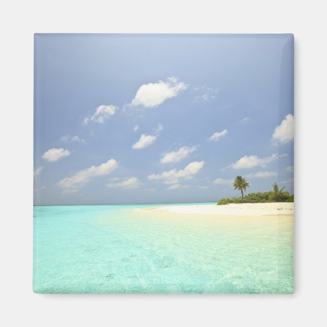 Mathidhoo Island, obebodd, North Huvadhoo 3 Magnet (Framsidan)