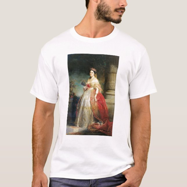 Mathilde Laetitia Wilhelmine Bonaparte 1861 Tee Shirt (Framsida)