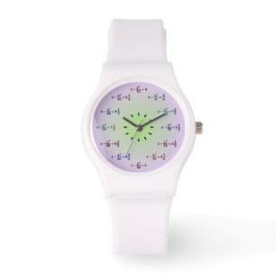 Mathklocka (timmar och noterar), armbandsur