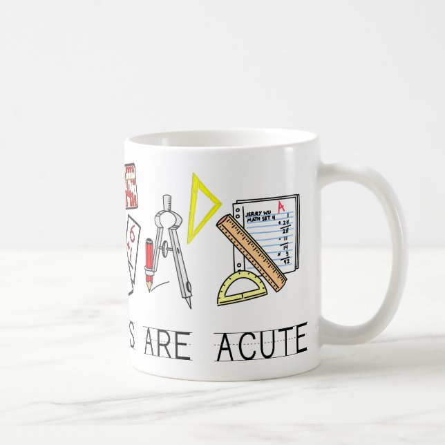 Mathlärare är akut kaffemugg (Höger)