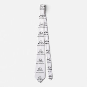 Mathlärare Slips