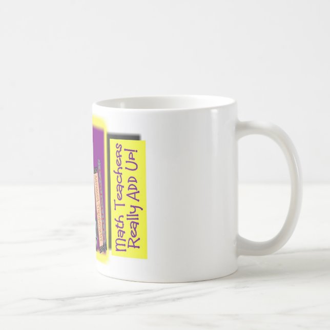 Mathlärare TILLFOGAR egentligen UPP Kaffemugg (Höger)