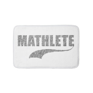Mathlete Bathroom Mat Badrumsmatta