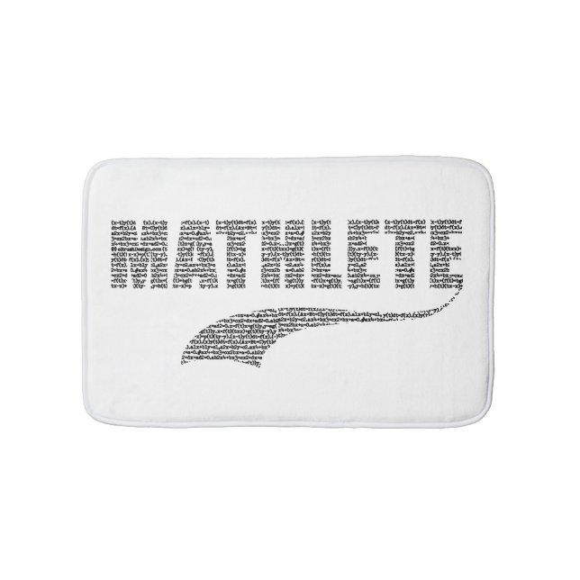 Mathlete Bathroom Mat Badrumsmatta (Framsidan)