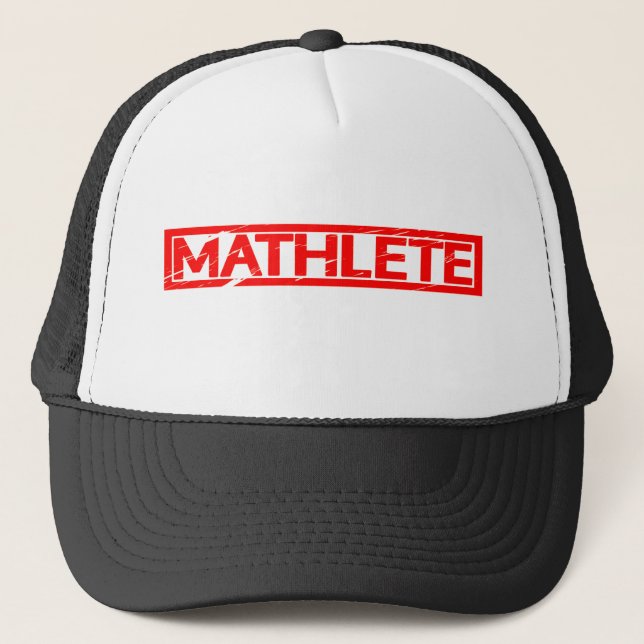 Mathlete Frimärke Keps (Framsida)