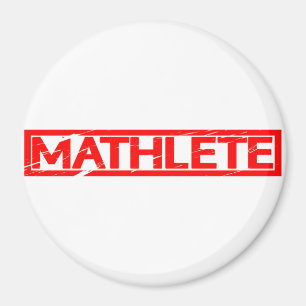 Mathlete Frimärke Magnet