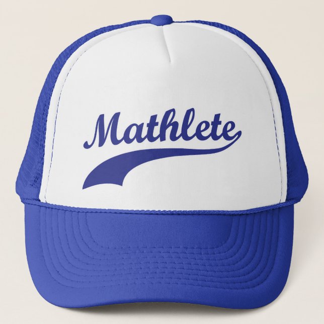 Mathlete Hat Truckerkeps (Framsida)