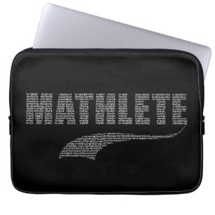 Mathlete Laptop sleeve