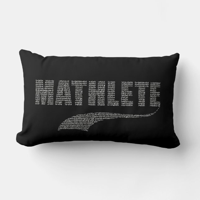 Mathlete Lumbar Pillow Lumbarkudde (Framsida)
