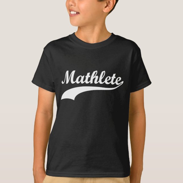 Mathlete lurar T-tröja Tee Shirt (Framsida)