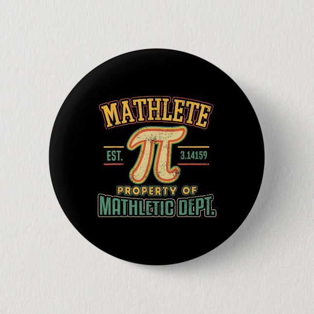 Mathlete Mathletic Department Pi 3.14 Math Calculu Knapp (Framsida)