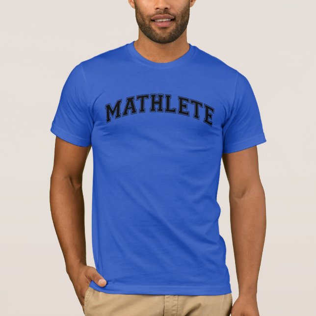 mathlete t-shirt (Framsida)