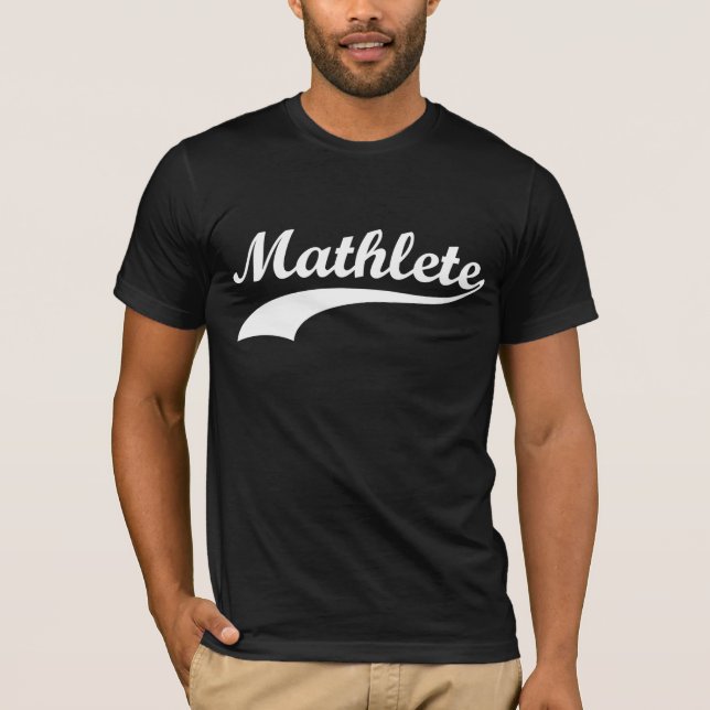 Mathlete T-tröja Tee (Framsida)