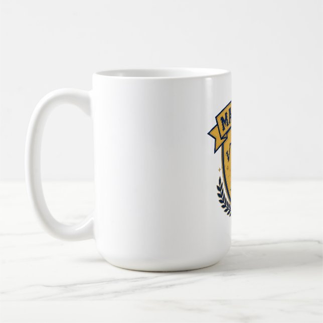 Mathlete Universitetslärare Design Kaffemugg (Vänster)
