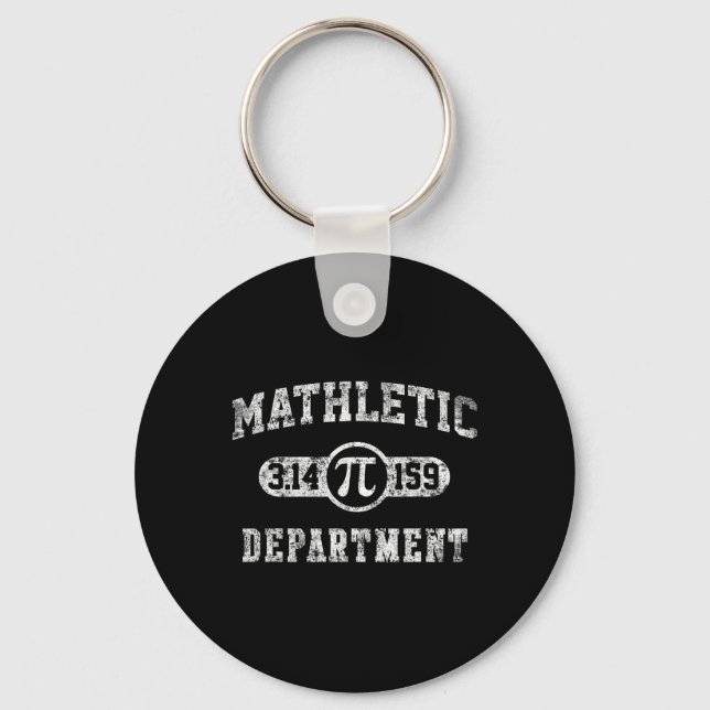 Mathletic avdelning 3.14159 Pi-dagen Matematiklära Nyckelring (Framsida)