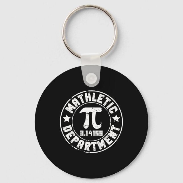 Mathletic Department 3.14159 Pi Day Math Teacher V Nyckelring (Framsida)
