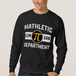 Mathletic Department Pi Day Math Vintage Lång Ärmad Tröja