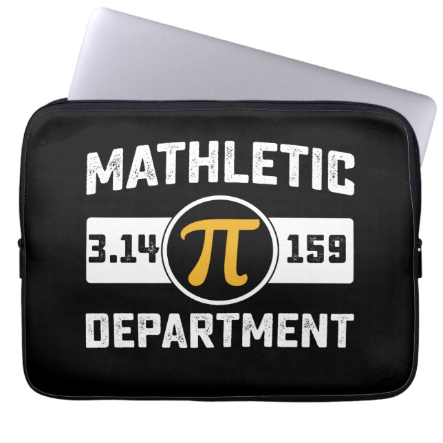 Mathletic Department Pi Day Math Vintage Laptop Fodral (Framsidan)