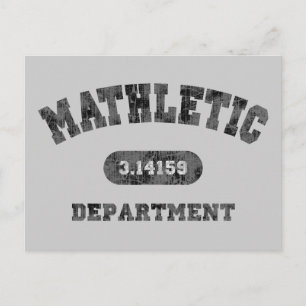 Mathletic Department Vykort