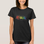 Mathletic Women Manar Mathematics School Class Mat T Shirt<br><div class="desc">Mathletic Women Manar Mathematics School Class Math Teacher</div>