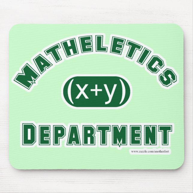 Mathletics Department Mousepad Musmatta (Framsidan)