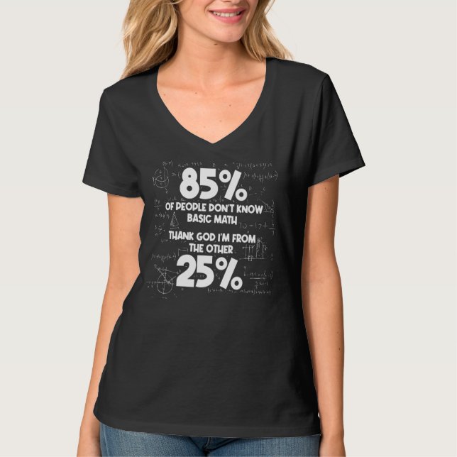 Mathmatics Humor Math Student Sarcastic Math T Shirt (Framsida)
