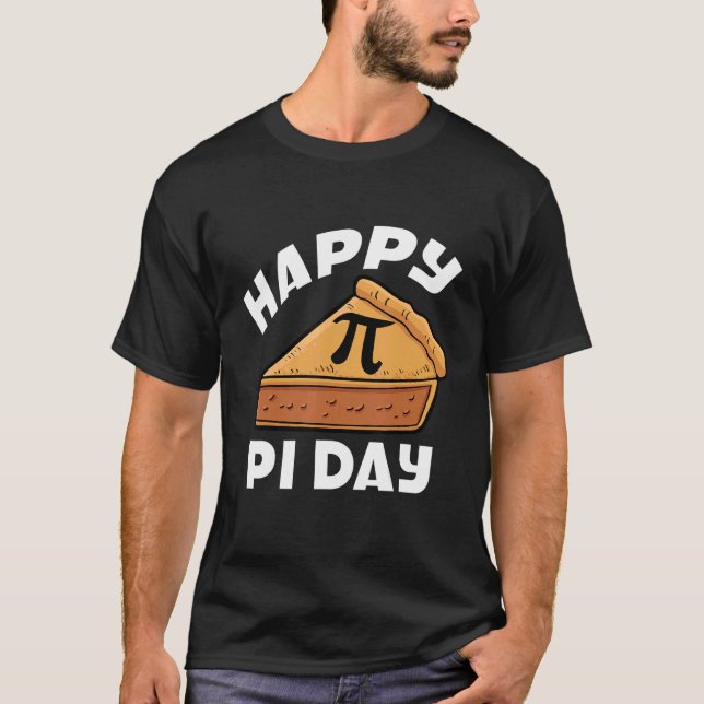 Mathmatiker, algebra Paj, lycklig Pi Day Mathemati T Shirt (Framsida)