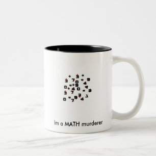 Mathmördaremugg Två-Tonad Mugg