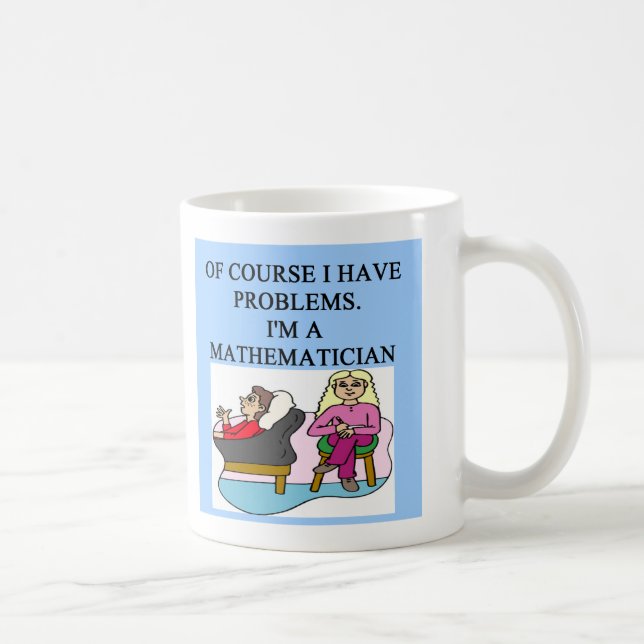 MATHpsykologiskämt Kaffemugg (Höger)