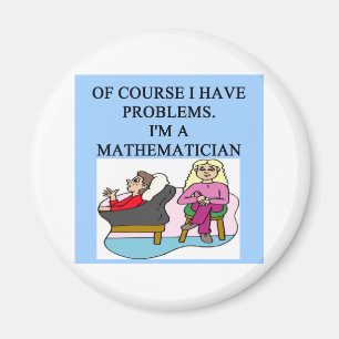 MATHpsykologiskämt Magnet