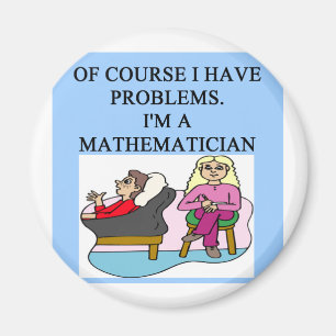 MATHpsykologiskämt Magnet