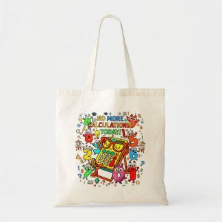 Maths Problem Solving Tote Bag for School Tygkasse