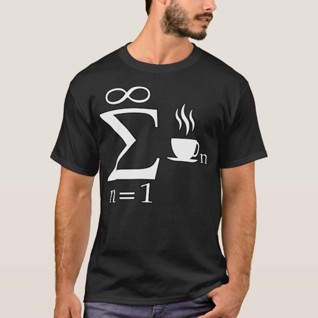 maths science engineer student gift joke tv series t shirt (Framsida)